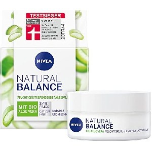 Nivea Natural Balance Feuchtigkeitsspendende Tagespflege 50ml um 4,23 € statt 7,99 €
