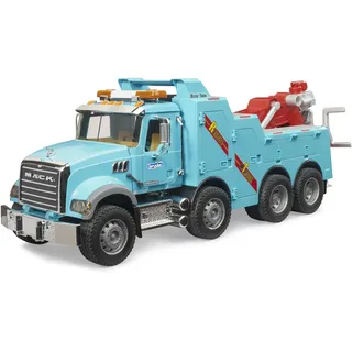Bruder 02831 - MACK Granite Berge- und Abschlepp-LKW Blau 1:16
