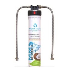 Aquarius pro life - MMS-Water-Filter Komplettset | Trinkwasser-Filter | 11.200 Liter/Jahr