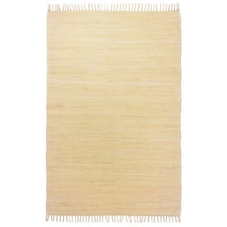 THEKO Happy Cotton Teppich 100% Baumwolle 100_Natural Rechteckig 70x140 cm