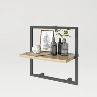 phoenix group Wandregal SOHO, Eiche/Schwarz