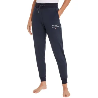 Tommy Hilfiger Damen, Jogginghose Sweatpants Lang, Blau (desert, sky), XL