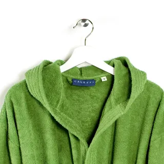 Caleffi - Minorca - Bademantel Herren - Bademantel Damen, Morgenmantel Damen – Flauschiger Damen-Morgenmantel aus Frottee und Herren-Modell aus weicher Baumwolle – ideal für Sie und Ihn