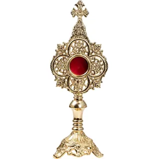 Reliquiar vergoldet H 34 cm - Gold