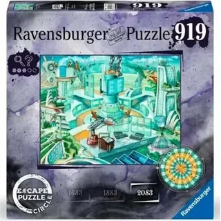 Ravensburger The Circle 2083 Exit/escape The Circle Puzzle 919 Stücke Mehrfarbig Mehrfarbig One Size