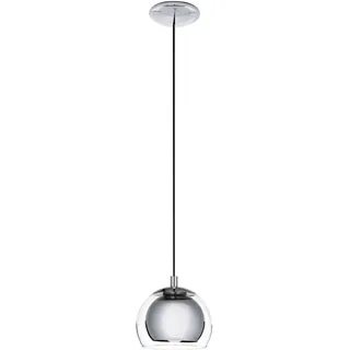 EGLO Rocamar 1-flg. 19 cm halbkugelförmig silber transparent