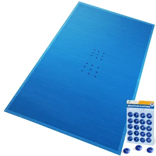 VOUNOT® Poolabdeckung Rechteckig 6x12m, Pool Abdeckplane PE 160g/m2, Wasserdicht UV-beständig Reißfest, Doppelte Poolplane mit DIY-Drainagelöchern & Aluminiumösen, für Aufstellpools, Dunkelblau