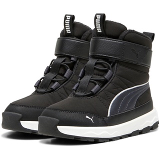 Puma Evolve Boot AC+ PS Sneaker, Black-Strong Gray White, 28