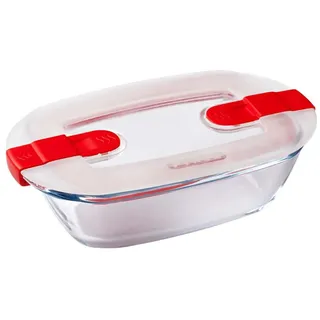 Pyrex Frischhaltedose rechteckig weiß 2,5 l