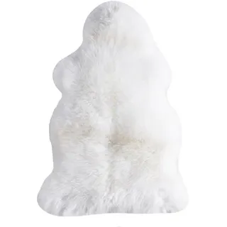 Fellteppich OTTO HOME "Mareile", weiß, B:60cm H:50mm L:85cm, Lammfell, Teppiche, Fellteppich, echtes Lammfell, Uni-Farben, besonders weich, echter Kuschelteppich