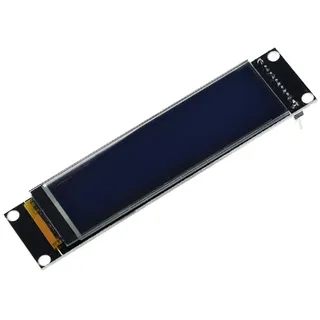 Hailege 2,08" OLED-Anzeigemodul SH1122 256x64 OLED 2,08 Zoll 256 * 64 OLED LCD-Display SPI 7 Pin 4 Drähte Unterstützt 16 Ebenen von Crayscale Weiß