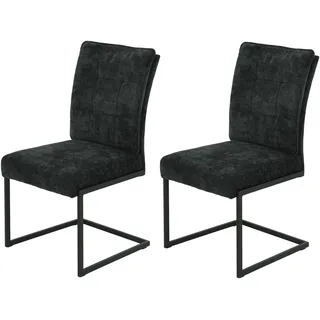 Hela »OLIVIA Esszimmerstuhl« Set 2 Stk.XL-Breite, Komfortsitz, Viskoseschaum, Griff Lehne, mit Kissen