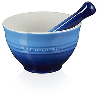 Le Creuset Mörser aus Steinzeug 360 g 300 ml Blau