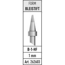 Bild B-1-HF Lötspitze Bleistiftform Inhalt 1St.
