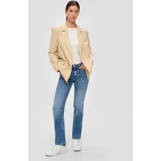 QS Jeans Catie/Slim Fit/Mid Rise/Straight Leg