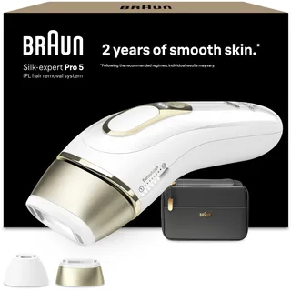 Braun IPL-Haarentferner PL5140 Weiß/Gold
