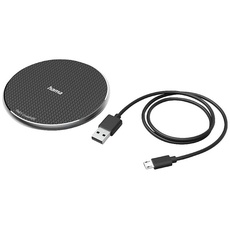 Bild Wireless Charger QI-FC10 10W kabelloses Smartphone-Ladepad schwarz