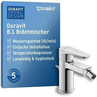 Duravit B.1 Einhebel-Bidetmischer Chrom B12400001010