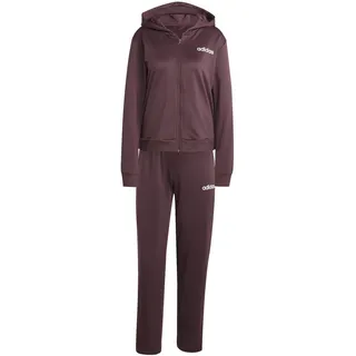 adidas Damen ESSENTIALS LINEAR TRACKSUIT, aurora ruby, XS