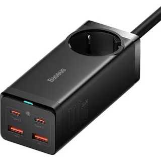 Baseus GaN3 Pro / + 2xUSB-C + AC, 100W schwarz