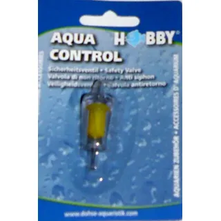 Sicherheitsventil Aqua Control, schützt vor rücklaufendem Wasser aus Aquarien
