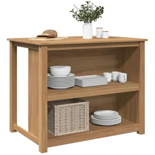 vidaXL Hängeschrank Kücheninsel Panama 112 x 77 x 90 cm Braun