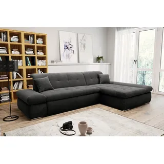 DOMO collection »Moric, L-Form, XXL-Sofa - Breite 300cm, viel Platz, auch in Cord« wahlweise mit Bettfunktion und Armteilverstellung, Cord,