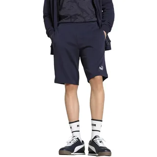 Puma ESS No. 1 Logo Shorts 10" Gestrickte Shorts, New Navy,