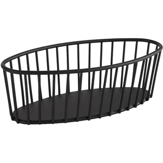 APS Brotkorb Metall Schwarz