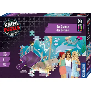 Kosmos Puzzle Die drei !!! Der Schatz der Delfine« Made in Germany, bunt