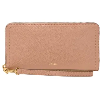 Fossil Logan Damen Rosa Leder Clutch, SL7831682