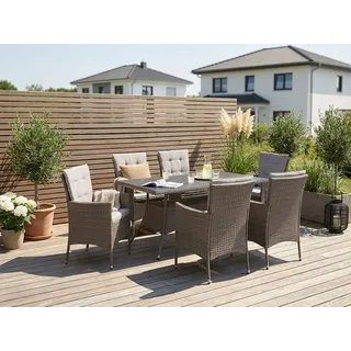 Konifera Mailand Set 6-tlg. Grau/Braun