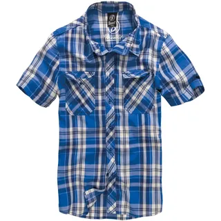 Brandit Textil Roadstar Kurzarmhemd Blau M