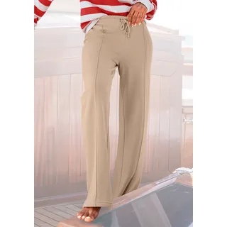 H.I.S Relaxhose im maritimen Stil, Loungewear, nougat