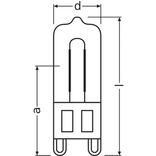 Osram Eco Halogen G9 33 Watt, Warmweiß Stiftsockel dimmbar (AC35305)