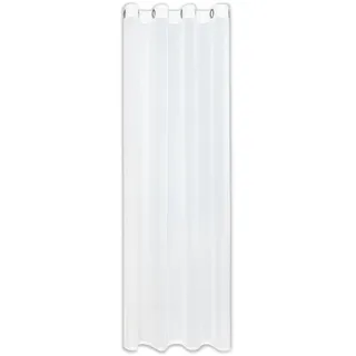 Gerster Vorhang »Gisela« Ösen 1 Stk. tlg. Zeitloser Ösenschal weiß