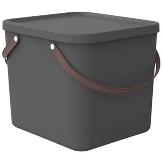 Rotho Aufbewahrungsbox Albula 40 x 40 x 34 cm 1-tlg. grau