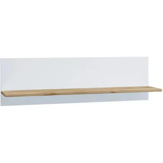 VCM Wandboard 102 x 30 x 20 cm Weiß