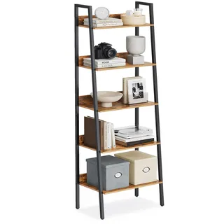 VASAGLE Bücherregal 5 Ebenen Holz 0 x 0 x 0 cm Schwarz