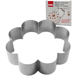 Metallbackrahmen Blume backen ohne boden kuchen torte tortenring