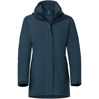 Vaude Damen Idris 3in1 Parka III dark sea 36