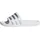 Adilette Aqua K Badeschuhe Badelatsche Weiss Silber F35555, Größe:EUR 38 - UK 6