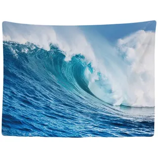 Ulticool - Meereswellen Surfen Strand Sommer Voile - Wandteppich - 200 x 150 cm - Großer Wandteppich - Poster Dekoration - Leinwand - Malerei - Zubehör Tapestry