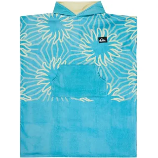 QUIKSILVER Poncho Wickelhandtuch mit Kapuze für Herren, Blau