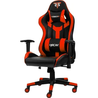 Hyrican »"Striker Copilot" schwarz/rot, Kunstleder, ergonomischer Gamingstuhl«, Bürostuhl, Schreibtischstuhl, geeignet für Jugendliche und Erwachsene, rot