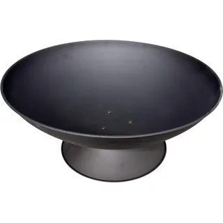 Feuerschale 60 cm - Gusseisen Terrassenfeuer für draußen - Nachhaltiges und elegantes Design