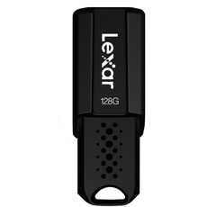 Lexar JumpDrive S80 USB 3.1 USB Stick 128GB, Bis Zu 150MB/s Lesen, Flash-Laufwerk für Computer, externe Speicherdaten, Foto, Video (LJDS080128G-BNBAG), Schwarz