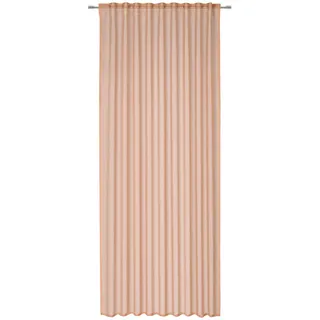 Boxxx Fertigvorhang , Orange , Textil , Uni , 140x245 cm , Oeko-Tex® Standard 100 , für Stange und Schiene geeignet , Heimtextilien, Vorhänge, Fertigvorhänge