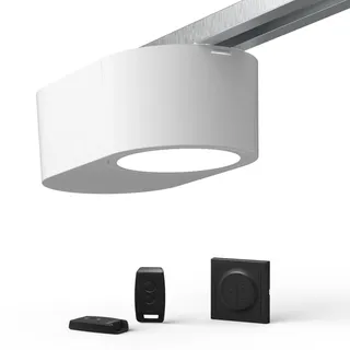 SOMFY 1246361 - Motorisierungsset für Garagentore Serenia® 1100 io, inkl. Wandsteuerung io + 2 Fernbedienungen, Höhe bis 2.35 m und Breite bis 4.5m, TaHoma Switch kompatibel, weiß