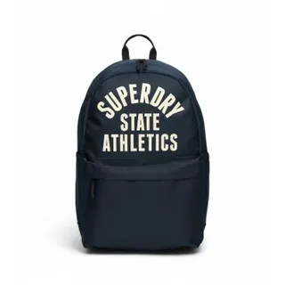 Superdry Unisex. W9110429A Rucksack Athletic Montana navy (OSFA), Lässig, Polyester, Marine